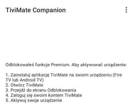 TiViMate - Dożywotni dostęp