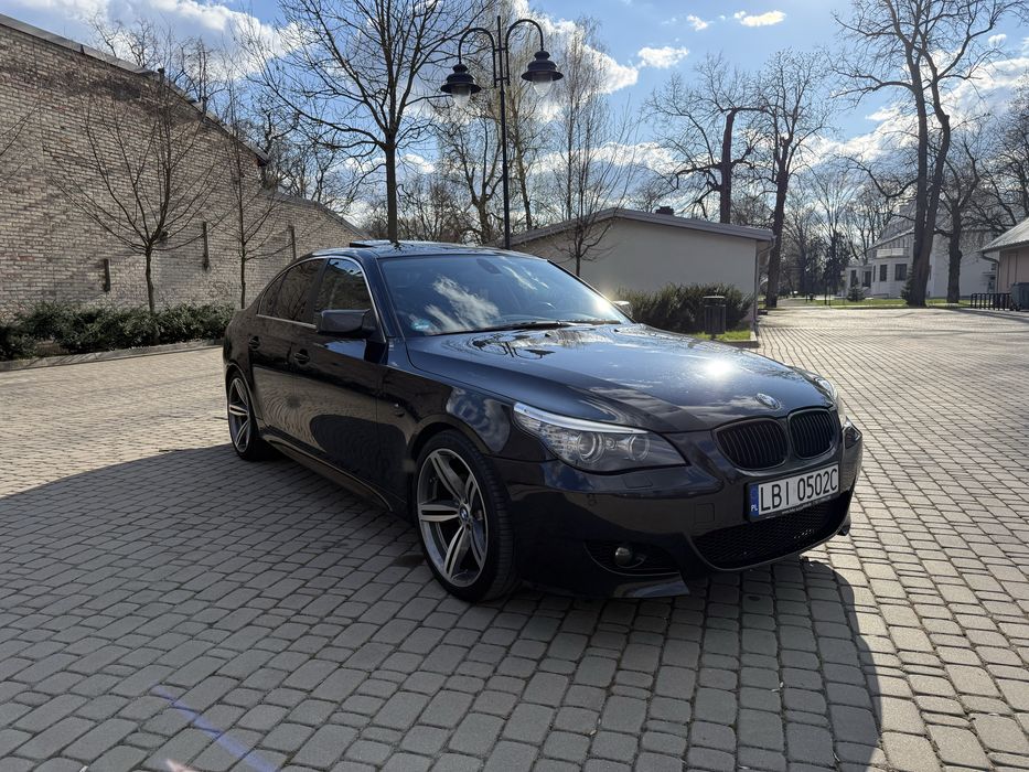 BMW E60 523i 190KM • R6 • Sportowy wygląd • Alufelgi • Przyciąga uwagę