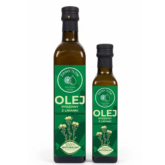 Olej rydzowy z lnianki
