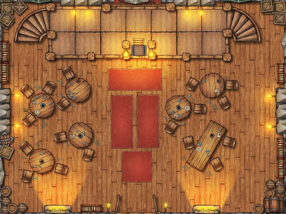 Mapy do gier RPG (Warhammer, D&D, Wampir Maskarada)