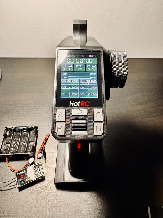 Aparatura Hot RC CT-8A 8 kanałowa