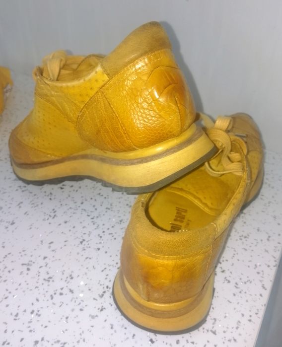 Чоловічі туфлі з натуральної шкіри крокодила