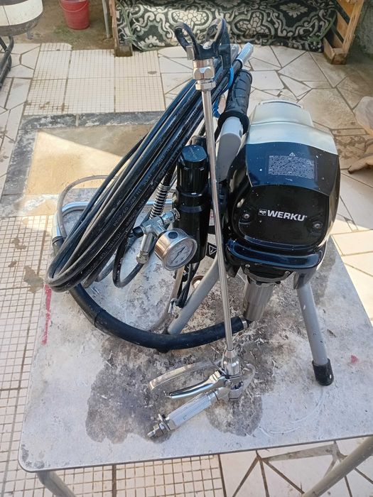 Maquina Airless Werku WK 500900 + 500600