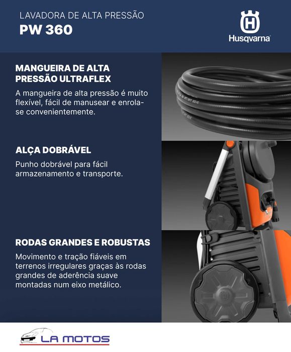 Lavadora Husqvarna PW360