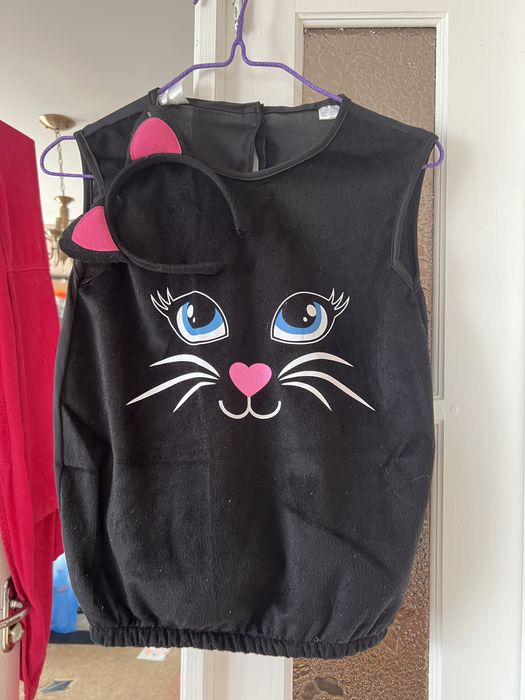 Костюм киці з вушками