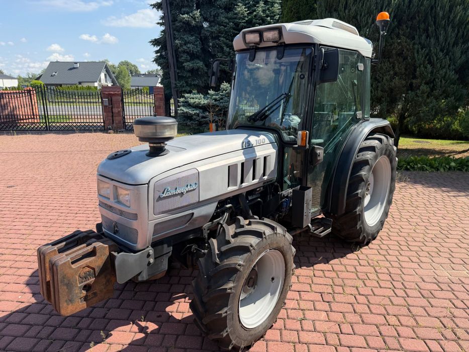 Lamborghini RS100 ciągnik sadowniczy Deutz Fahr same golden