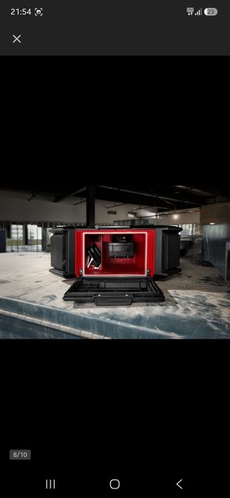 Radio budowlane Milwaukee M18 PACKOUT DAB+ ładowarka  bluetooth
