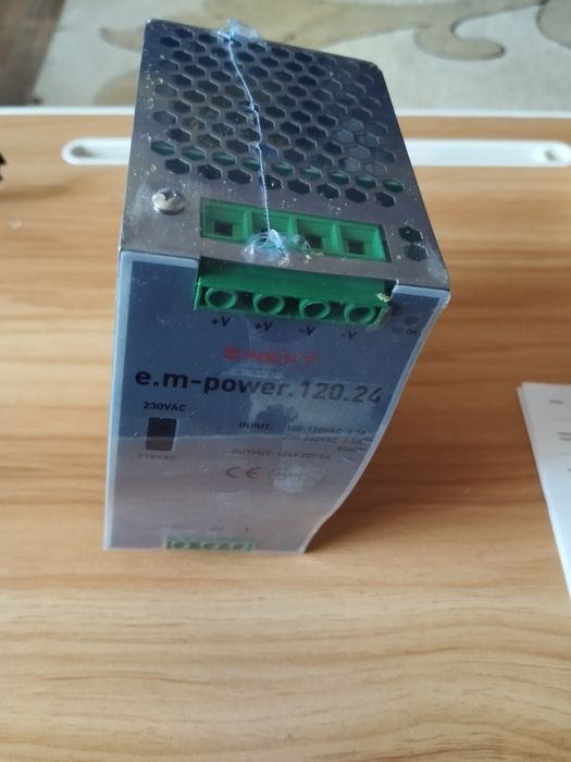 Блок питания 24V 120w на din рейку