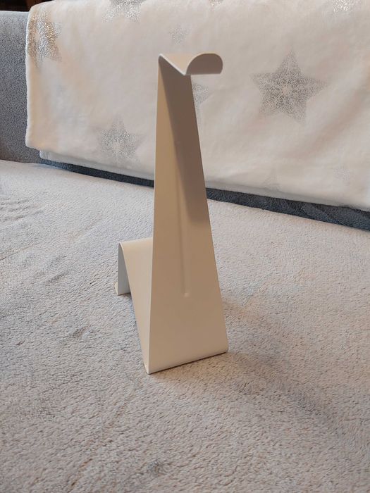 Stojak na słuchawki Ikea metalowy biały