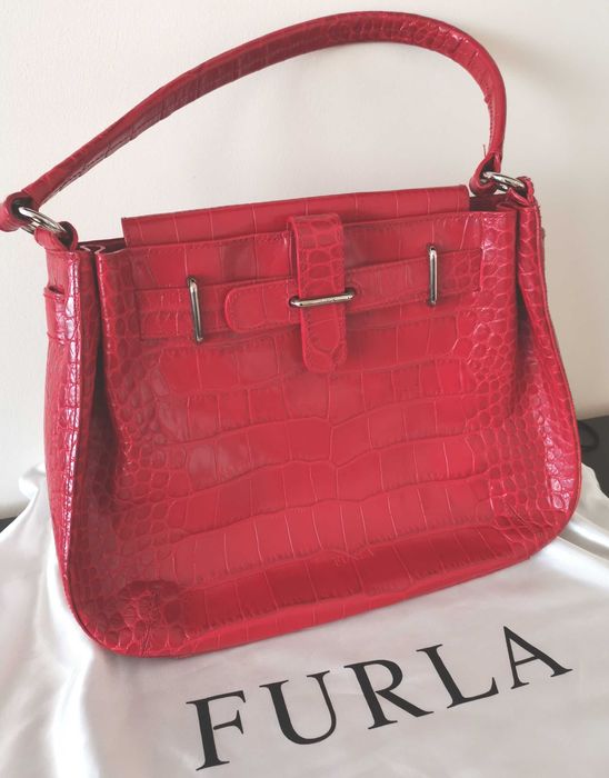 Torebka FURLA, ze skóry naturalnej. Oryginał.