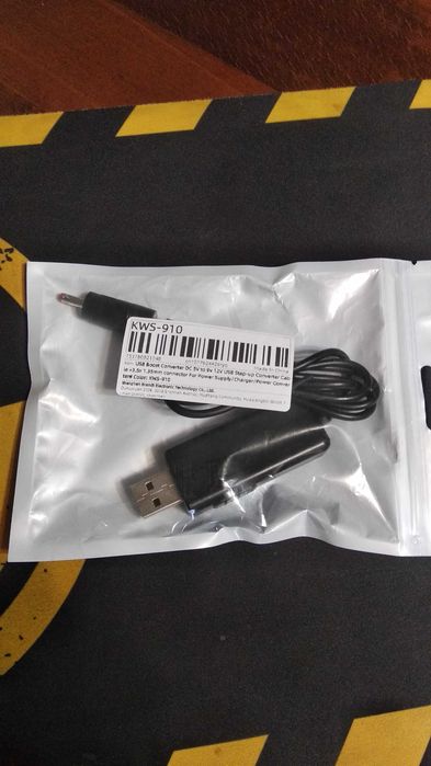 Кабель для роутера USB DC 5V to 9V 12V