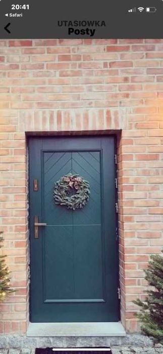 Drzwi zewnętrzne drewniane!!! Cała Polska!!! CZYSTE POWIETRZE!!!