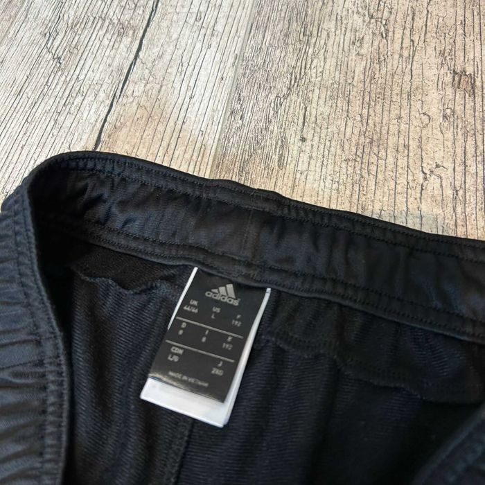 Czarne męskie spodnie dresowe Adidas