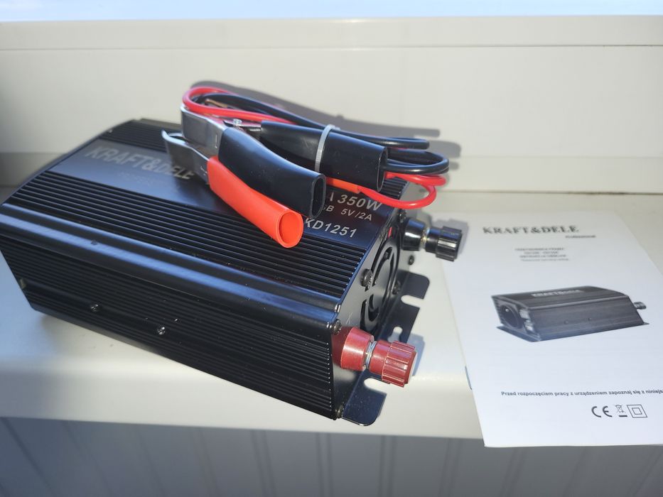 Автомобильный преобразователь 350 Вт 12/24 В - 230 В