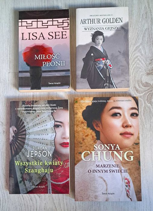 Golden Wyznania gejszy Lisa See Miłość Peonii Jepson Wszystkie kwiaty