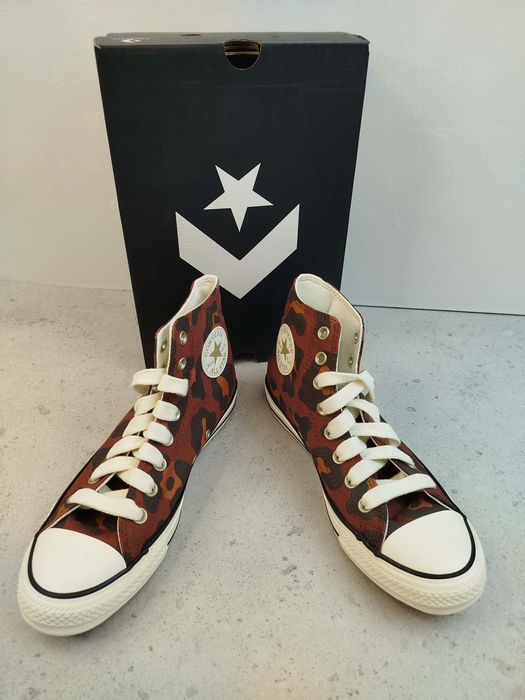 Buty Converse Ctas Hi Brown / Egret/Gold
