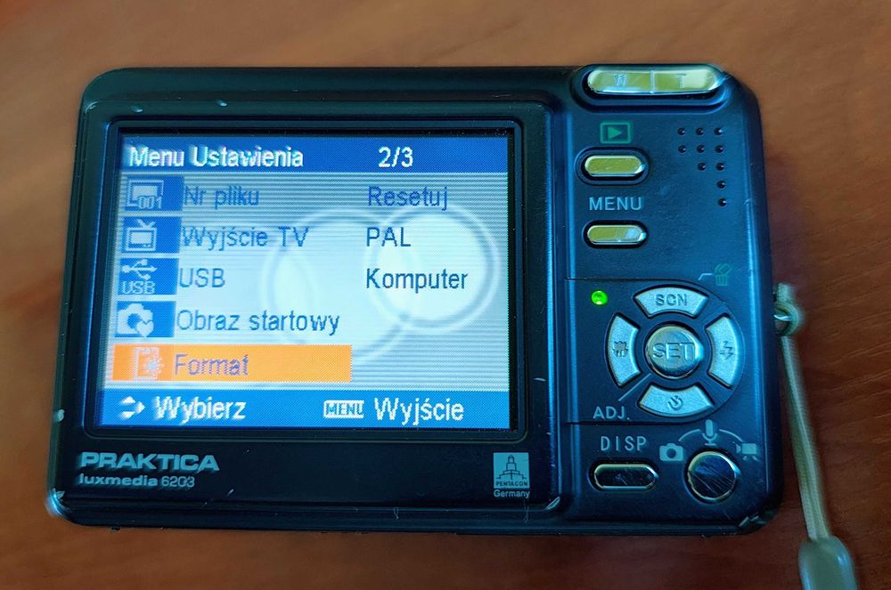 Aparat cyfrowy Praktica Luxmedia 6203