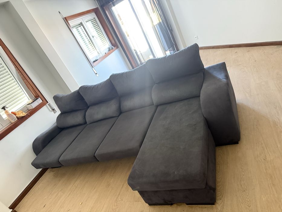 Sofa em L em bom estado
