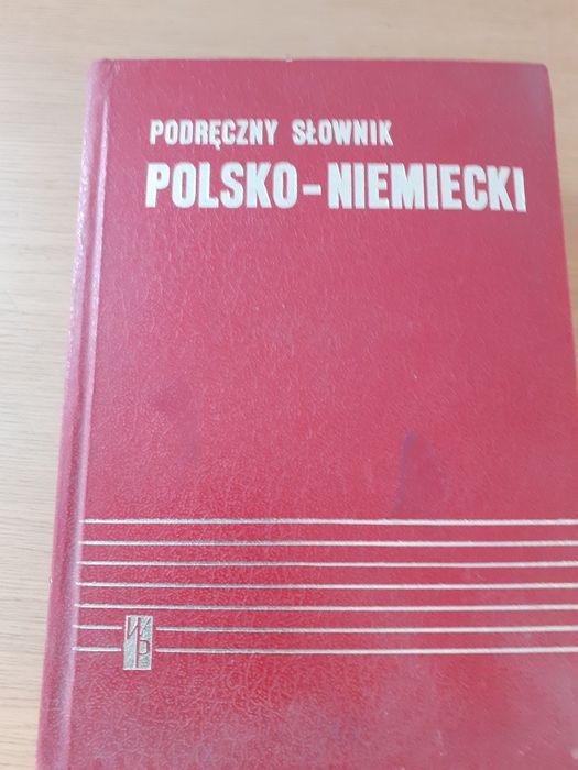 Slownik polsko niemiecki 1983rok