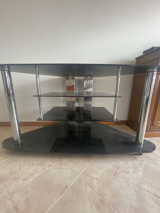 Movel tv preto novo
