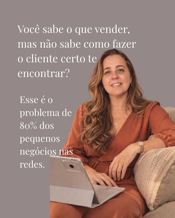 Social Media estrategista. Te ajudo a ter visibilidade digital no seu negócio.