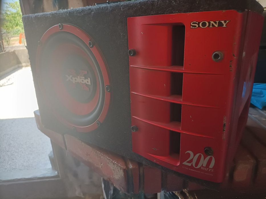 Subwoofer 200watts com amplificador
