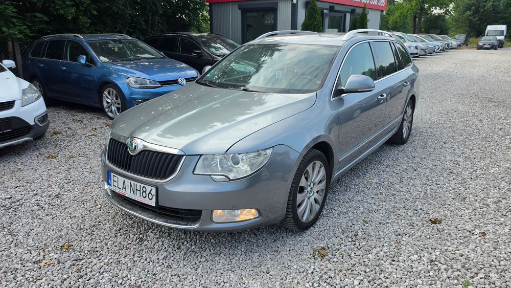 Skoda Superb Zarejestrowana Klima Panorama Automat Alu Ładna!!!