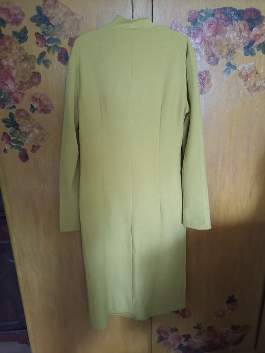 Damska żółta suknia