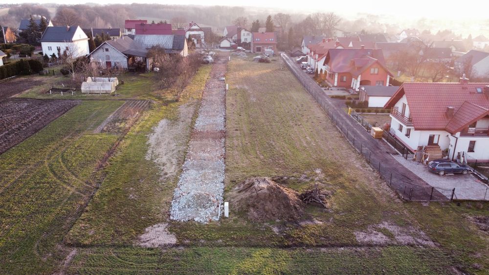 Sprzedam działkę budowlaną o powierzchni 9,39 ar, Kaszów (gmina Liszki) - Więcej