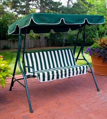 Садовая качель. Гойдалка садова з козирком. Качель
