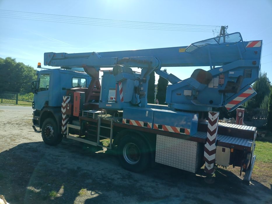 Zwyżka podnośnik Scania 4x4 30m