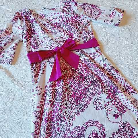 Vestido  rosa de verão