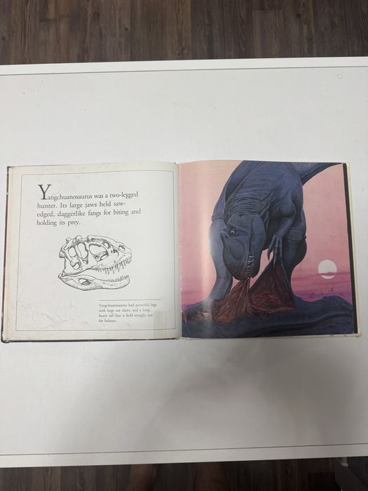 Книга про динозавров