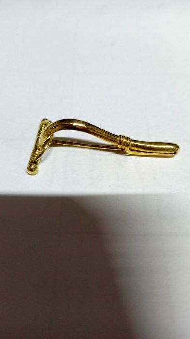 Фібула латунна, ручна робота — історична реконструкція, функціональна