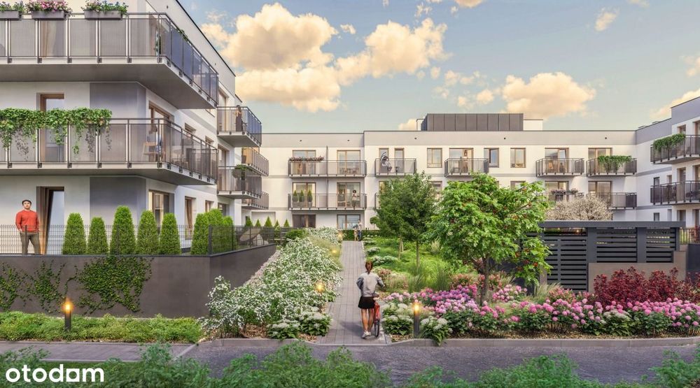 3-pokojowe mieszkanie 50m2 + balkon Bezpośrednio