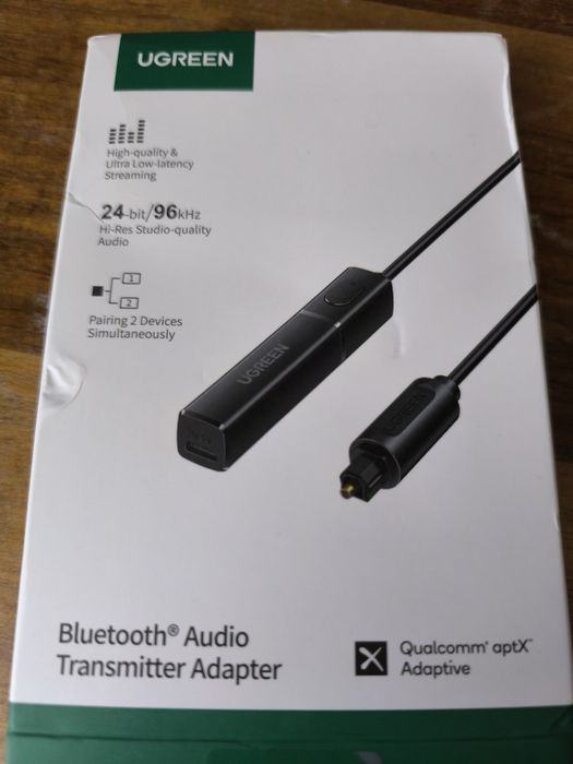 Vendo transmisor adaptador de bluetooth fibra óptica