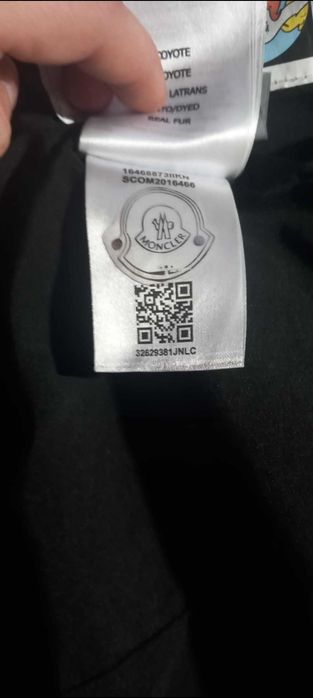 Kurtka czarna, meska Moncler