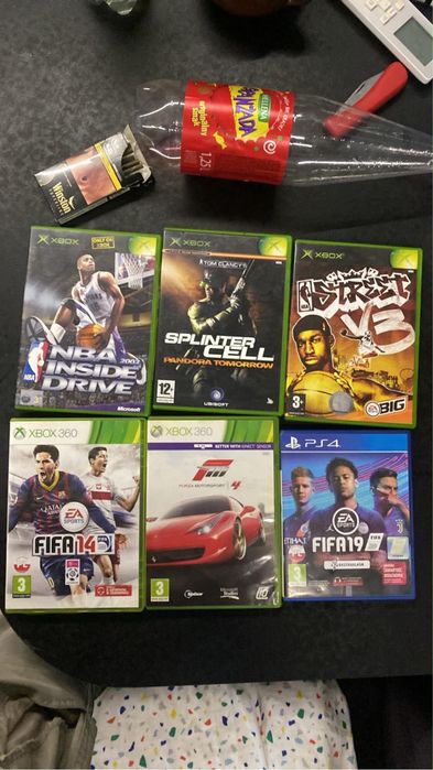 Gry xbox 18szt plus jedna ps