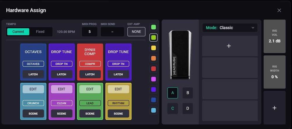 Headrush Prime Multiefekt Gitarowy