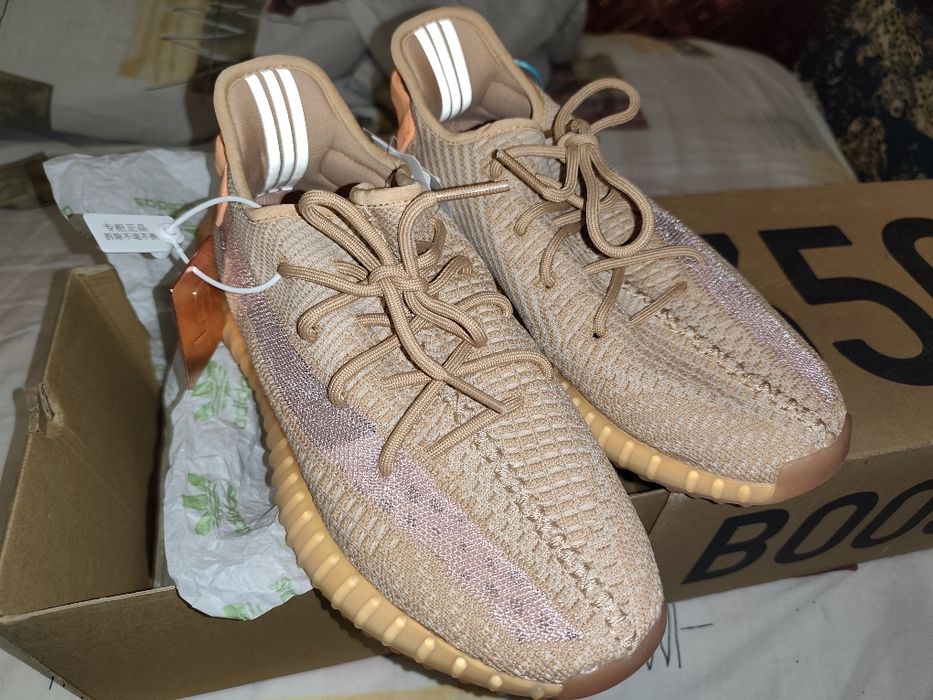 Yeezy boost v2 350 clay оранжеві ізі бусти преміум кросівки стиль