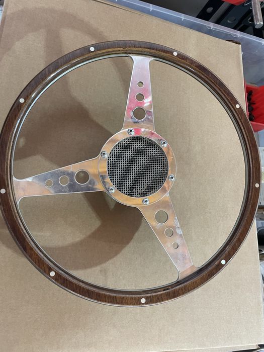 Volante com cubo de 48 estrias Land Rover Defender