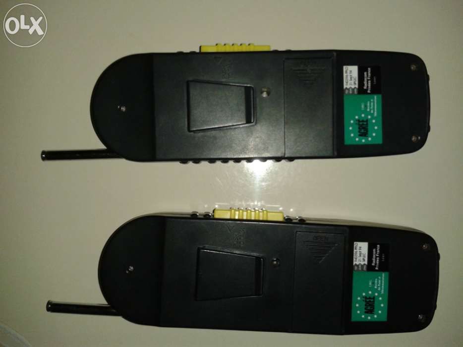 walkie talkies