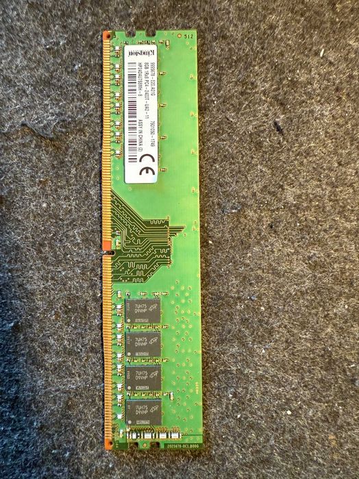 Kingston RAM 8GB PC4 2400MHz 19200U HP24D4U7S8MH-8