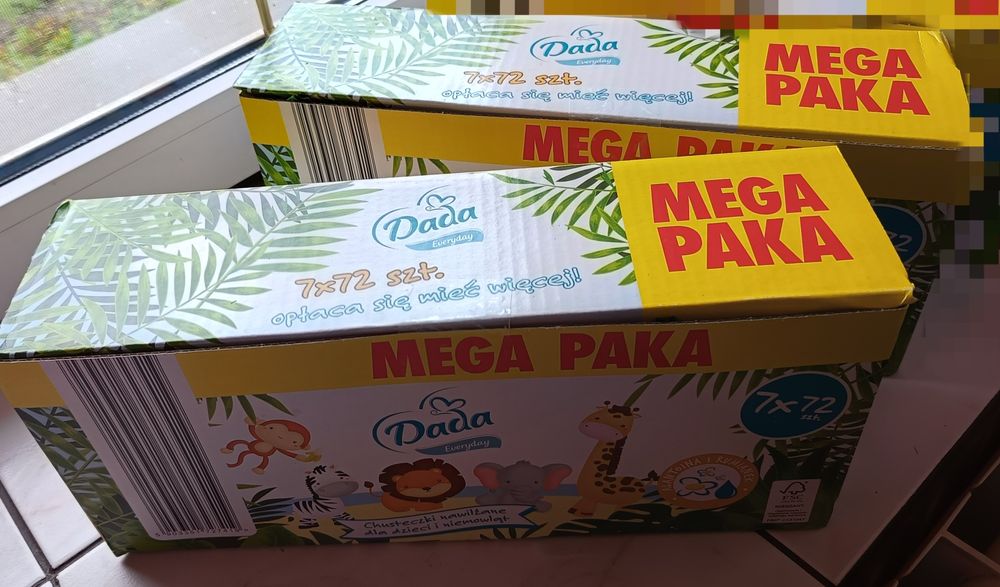 Dada chusteczki nawilżające Mega paka