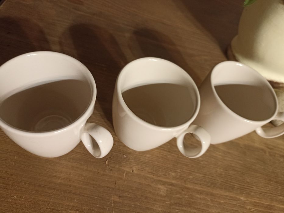 Kubeczki ceramiczne z uszkiem 3 szt