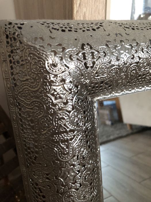 Lustro orientalne Maroko w metalowa rama
