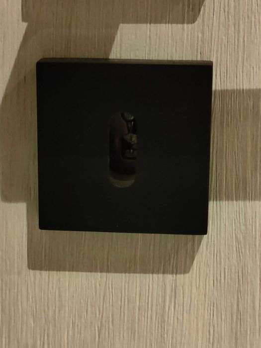 Rozeta drzwi koperta czarny mat nowa matowa