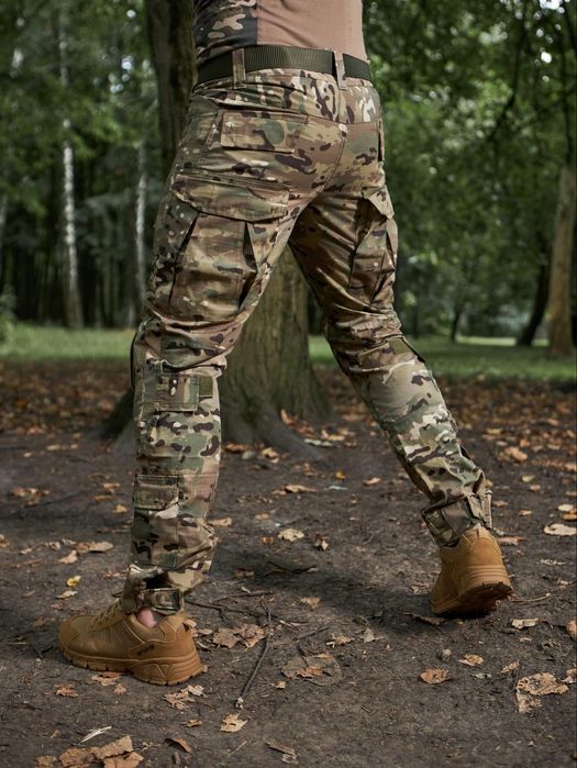Тактичні Штани  HAN WILD G2 з наколінниками мультикам S-4XL
