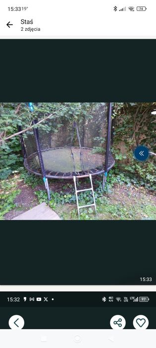 Trampolina używana