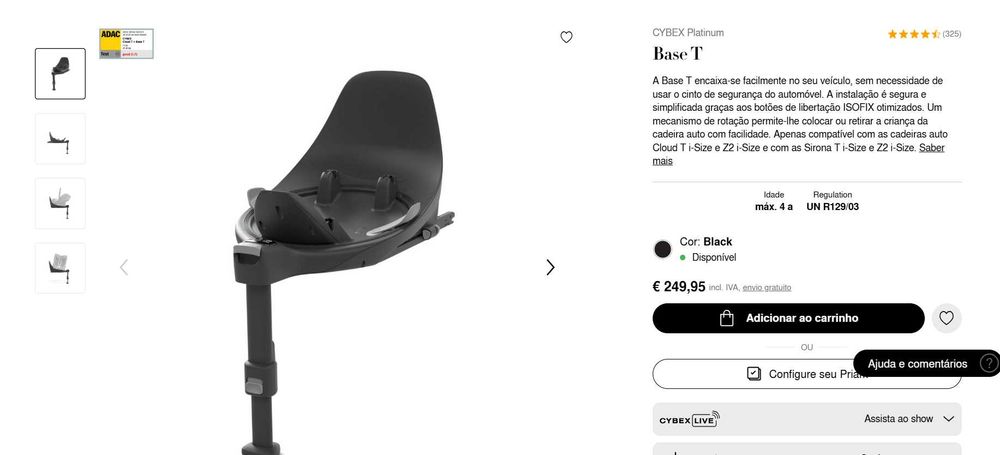 Cadeira auto Cloud T i-Size